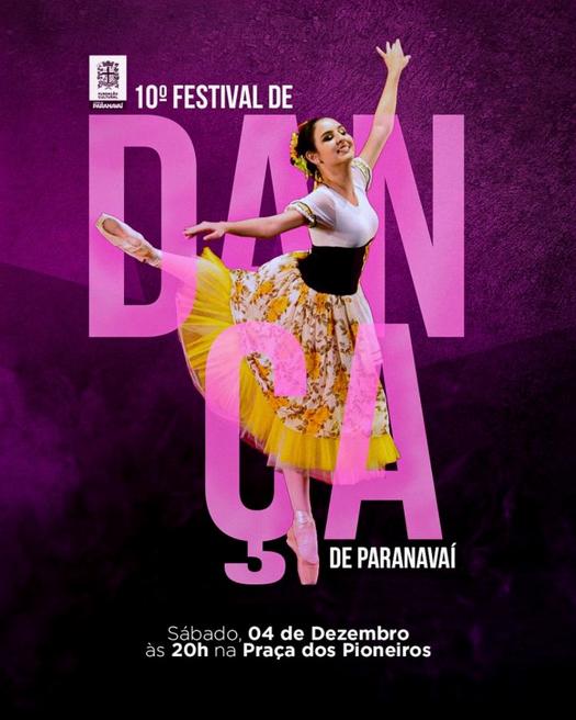 10º Festival de Dança terá apresentações de nove coreografias, em Paranavaí