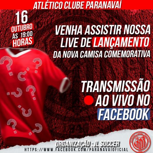 ACP realiza live de lançamento de camisa promocional do clube