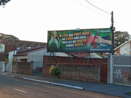Município realiza campanha de conscientização ambiental, em Paranavaí