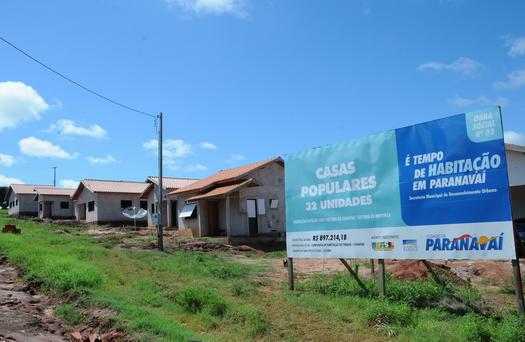 Cohapar retoma obra das casas populares de Graciosa