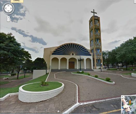Catedral de Paranavaí no Google Street View