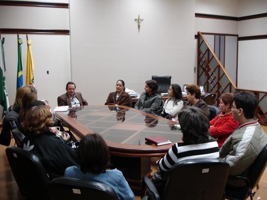 Conselho do Fundeb de Paranavaí se reúne com o prefeito