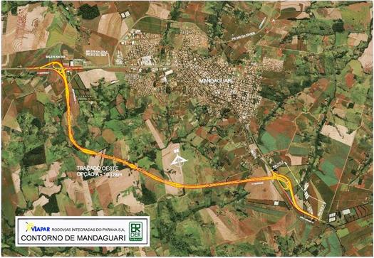 Contorno de Mandaguari desviará trânsito pesado de dentro da cidade