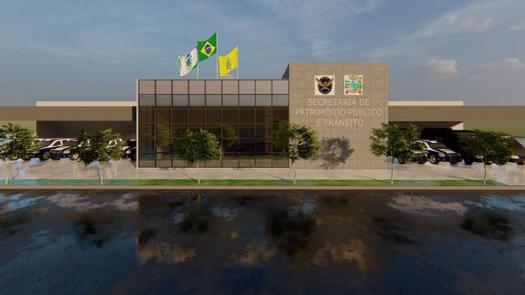 Projeto para construção da nova sede da Ditran e Guarda Municipal, em Paranavaí