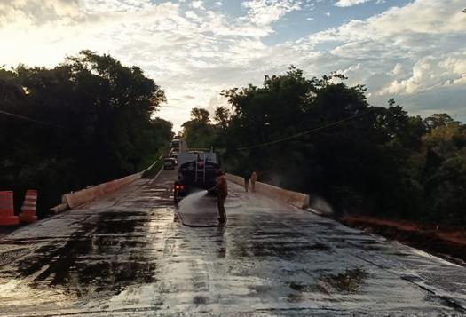 DER/PR libera ponte em rodovia entre Paranavaí e Amaporã