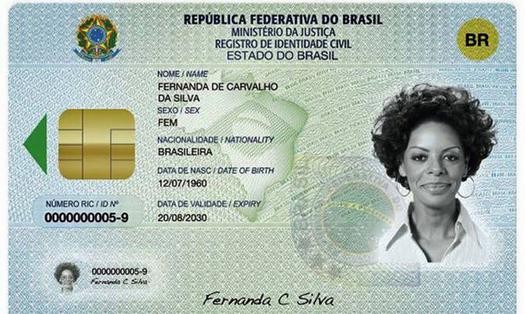 Novo modelo de Identidade