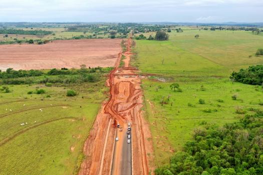 Itaipu vai investir R$ 228 milhões na BR-487, a Estrada da Boiadeira
