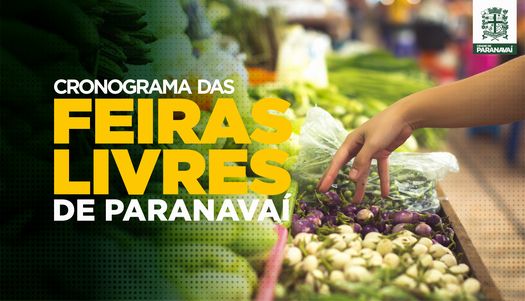 Paranavaí tem 6 feiras livres em funcionamento durante a semana