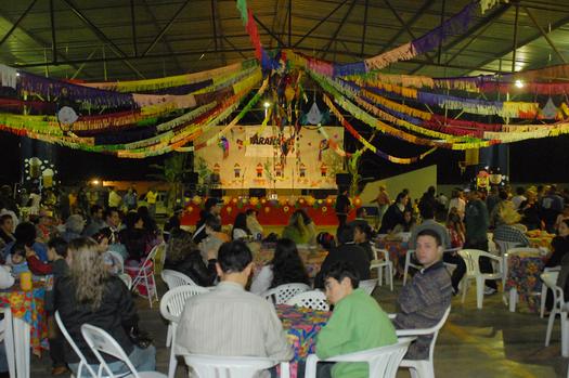1ª Festa Julina do Provopar, realizada no ano passado na sede da entidade, em Paranavaí