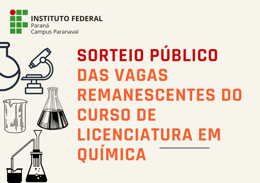 IFPR – Campus Paranavaí realizará Sorteio Público para preenchimento de vagas