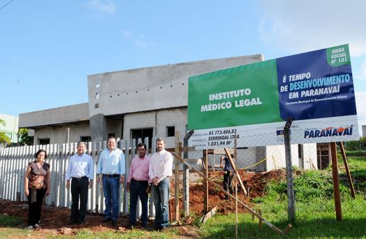 IML de Paranavaí está com 45% da obra concluída