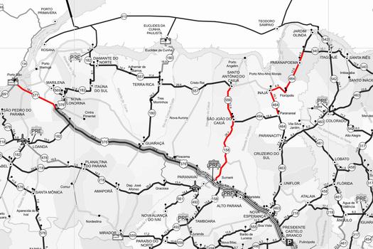 Rodovias da região Noroeste recebem melhorias