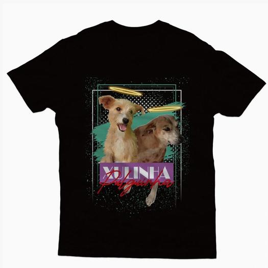 Marca de Paranavaí lança camisetas com histórias de animais abandonados