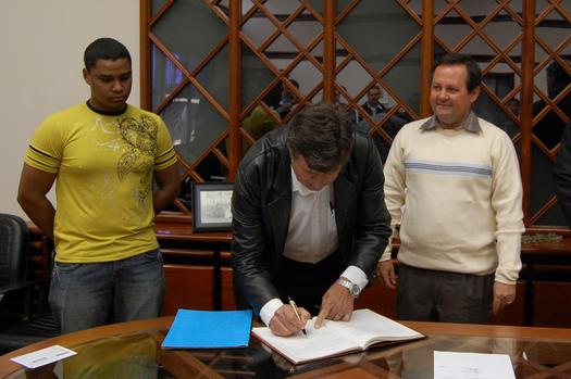 Mateus Hobold assume administração distrital de Graciosa