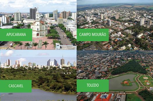 Governador sanciona lei que cria quatro novas regiões metropolitana no Paranáí