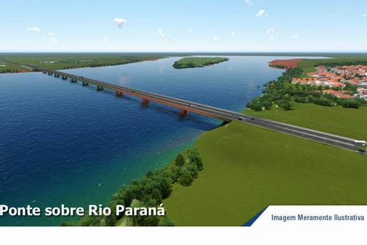 Nova ponte de ligação com o Mato Grosso do Sul em Porto São José
