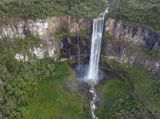 Salto São Franciso, em Prudentópolis