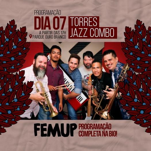 Show do grupo Torres Jazz Combo abre programação do 56º Femup, em Paranavaí