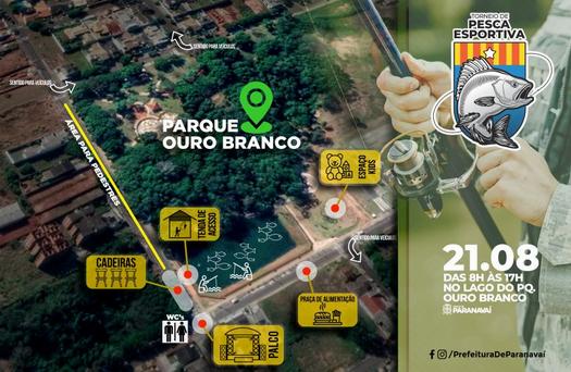 1ª edição do Torneio de Pesca acontece neste domingo em Paranavaí